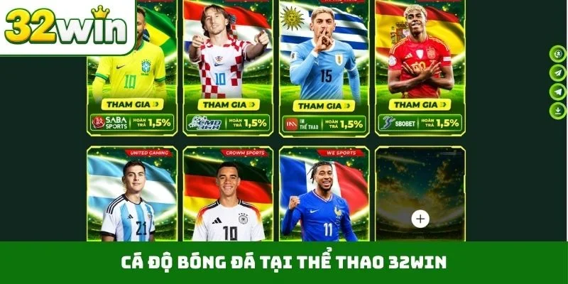 Thể Thao 32WIN 2 Cá độ bóng đá tại thể thao 32WIN
