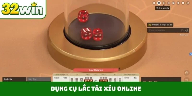 Tài Xỉu Online 32WIN – Hướng Dẫn Chi Tiết Luật Chơi Xúc Xắc 1 Dụng cụ lắc tài xỉu online